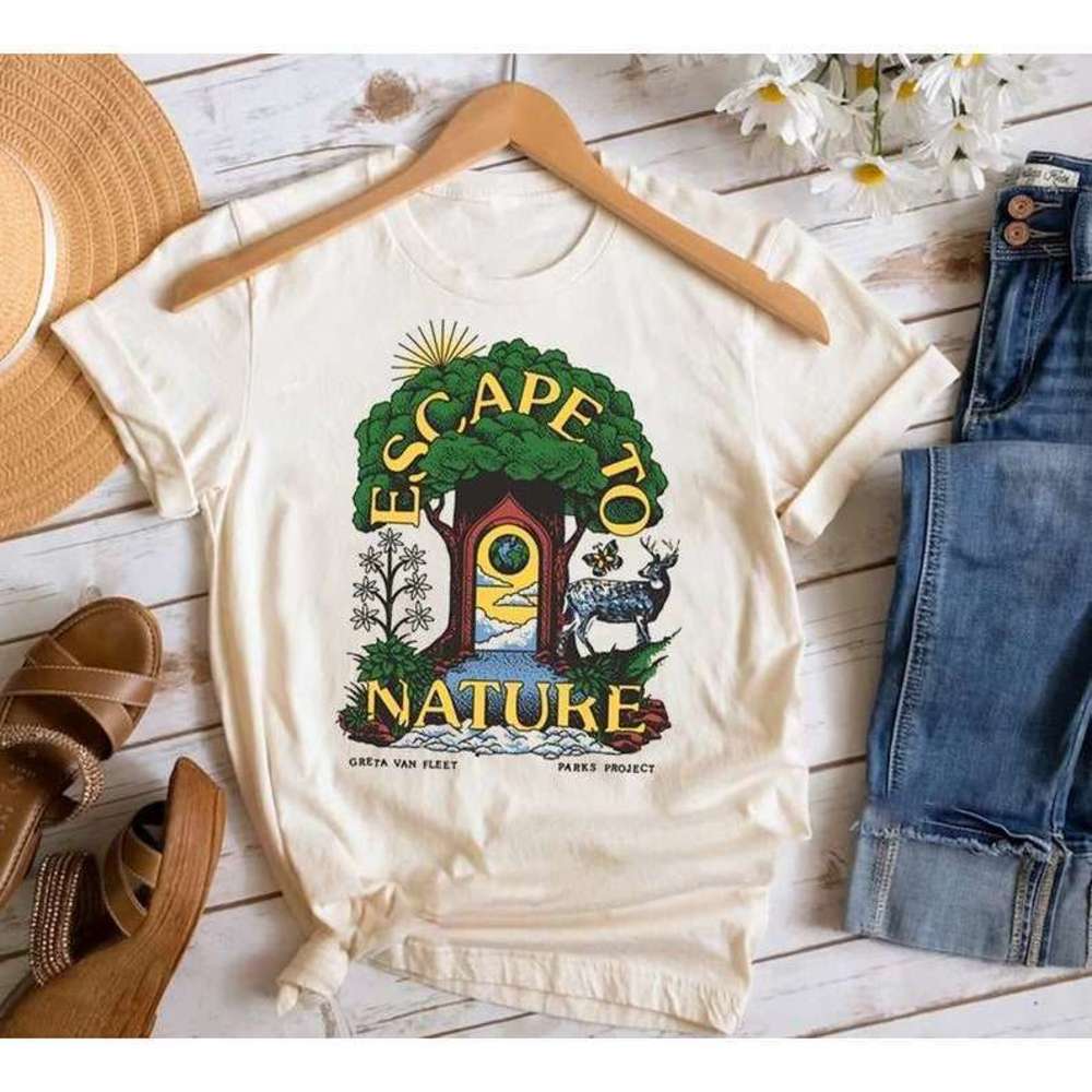 Greta Van Fleet X Parks Project Escape To Nature Shirt